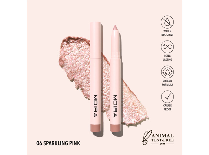 MOIRA At Glance Stick Shadow 006 Sparking Pink