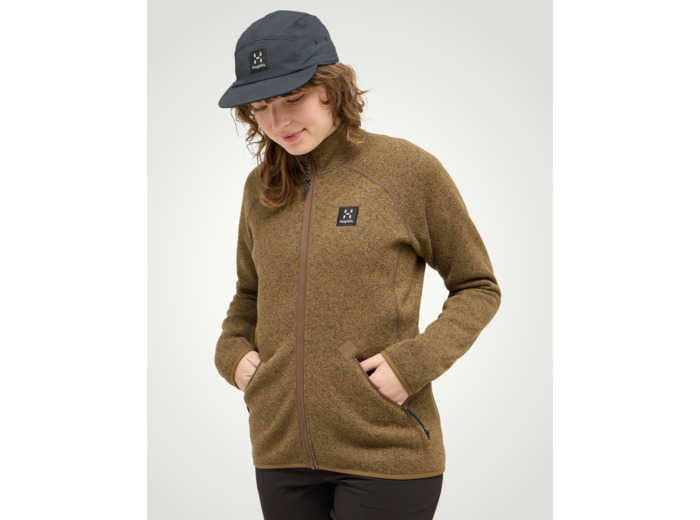 Paksu fleecetakki naisille