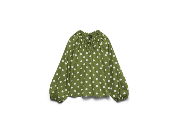 Regular Fit Tied Neck Long Sleeves (L/S)