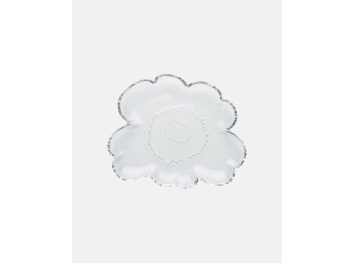B-laatuinen Unikko lasilautanen 20 cm