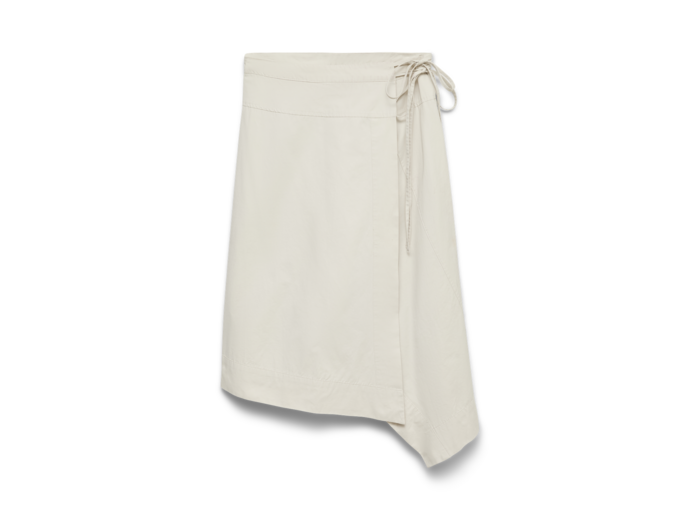 VMOLIVE MW ASYMMETRICAL WRAP SKIRT SB
