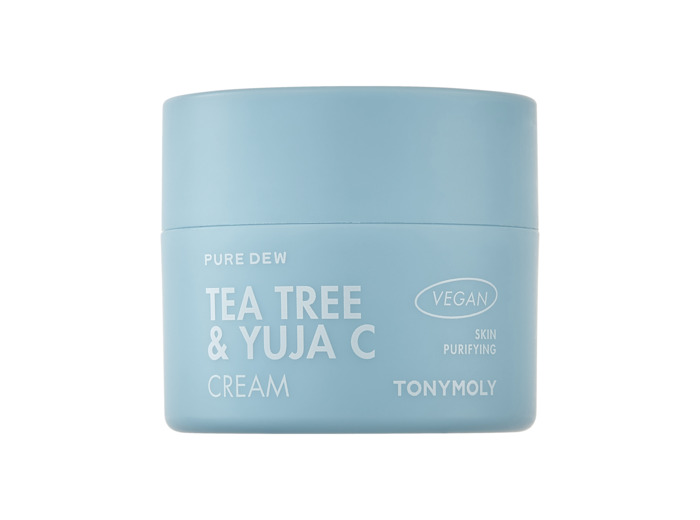 TONYMOLY Pure Dew Tea Tree & Yuja C Purifying Cream 50ml