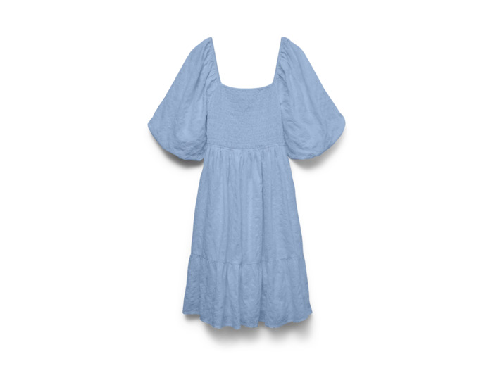 Regular Fit Square Neck 2/4 Sleeves (2/4)