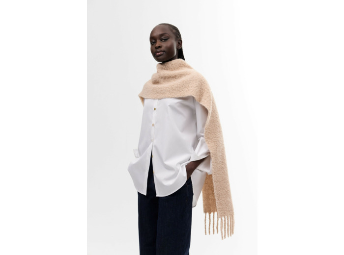 Biella Boucle Scarf 30x200cm