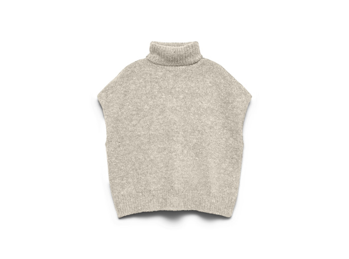 Regular Fit Roll Neck Sleeveless (S/L)