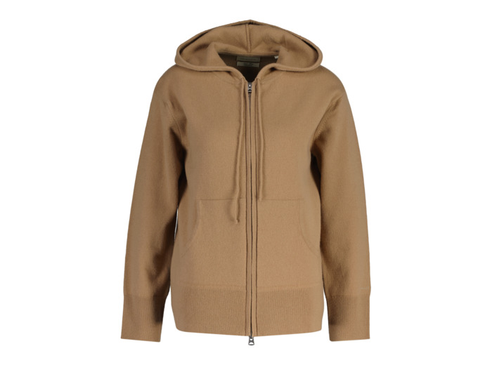 Superfine Lambswool Zip Hoodie