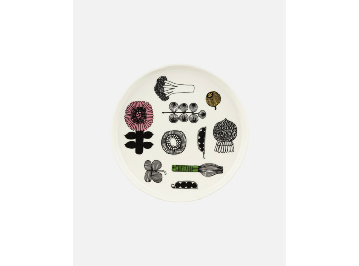 Oiva / Puutarhurin parhaat lautanen 25 cm / 6 kpl laatikko