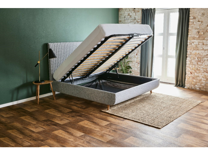 TEMPUR Arc storage bed 160x200cm single piece