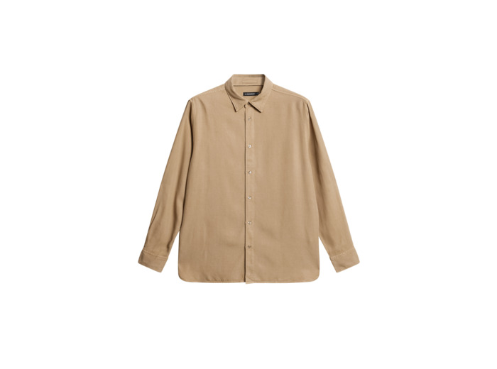 Reg LS Struct Gmd Tencel Shirt FMST12833 C106