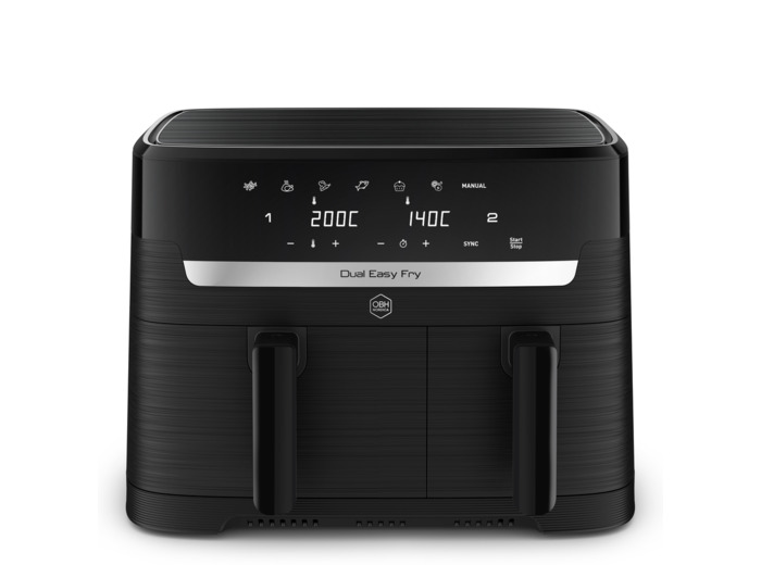 Dual Easy Fry 8,3L Black