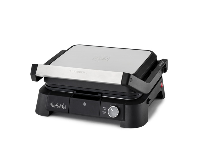 SuperGrill Grill 3in1 Stainless steel