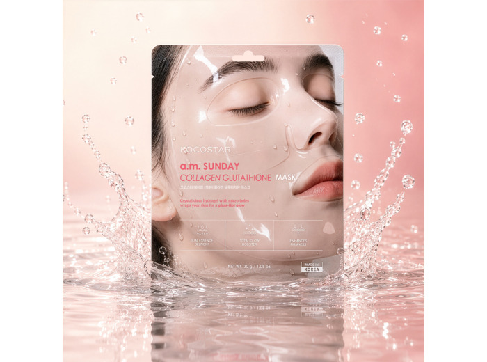 KOCOSTAR a.m Sunday Collagen Glutathione Mask