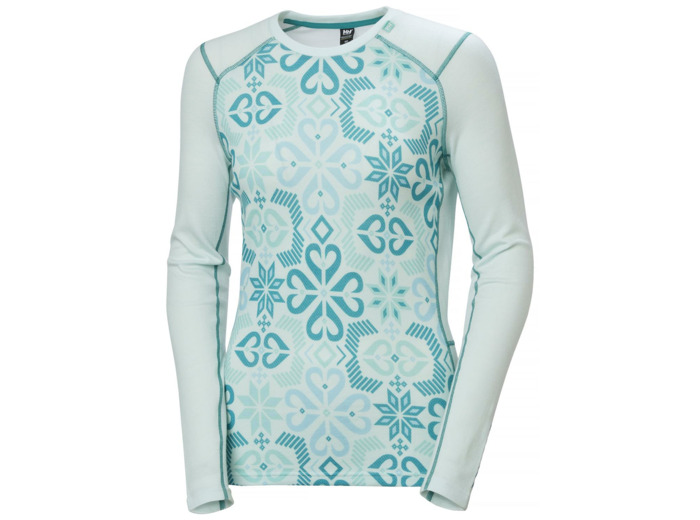 W LIFA MERINO MIDW GRA CREW