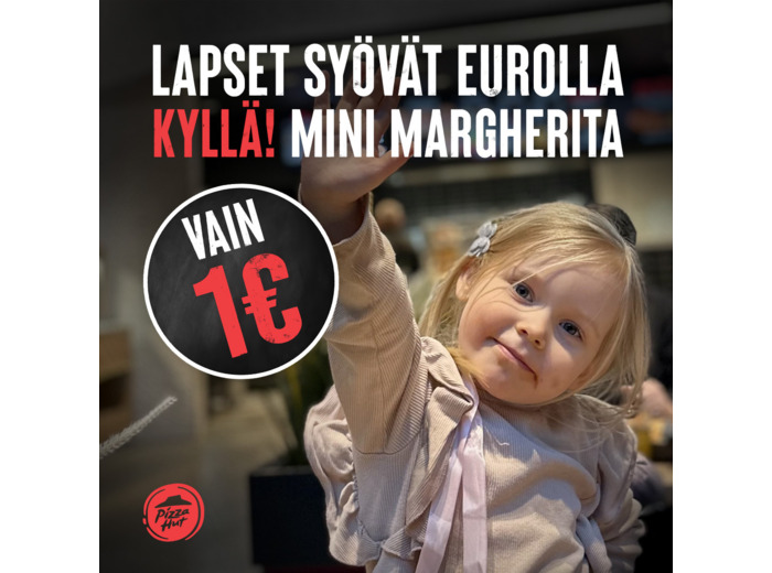 Kids Eat 1€ Mini Margherita