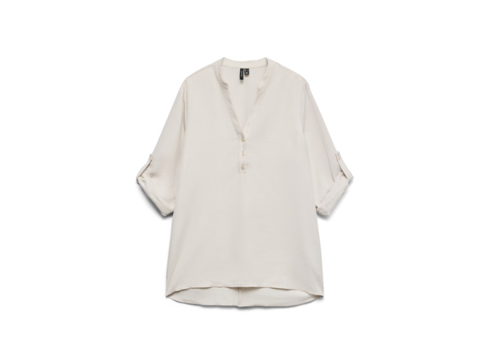 Loose Fit V-Neck 3/4 Sleeves (3/4)