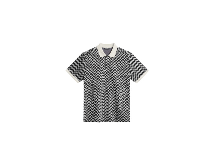 Devon Jacquard Polo FMJT13560 C143