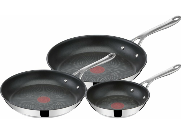 JO Cook's Direct SS Set 3 pieces: Frypan 20 cm, Frypan 24 cm , Frypan 28 cm