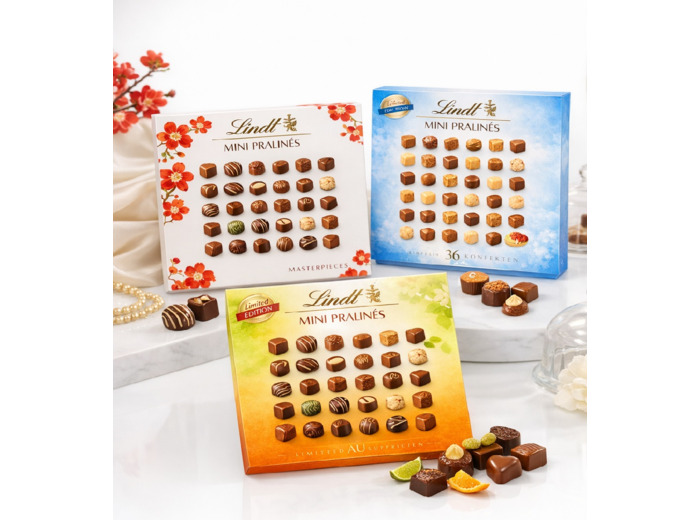 Summer Mini Pralinés  Spring XL 180g, Yogurt 163g and Ice cream 165g