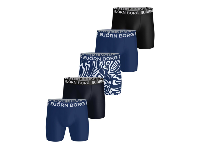 SPORTS MICROFIBER BOXER 5p