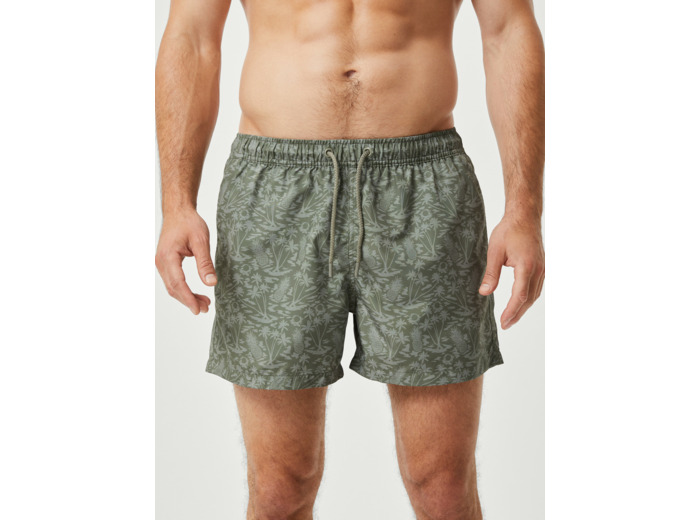 BORG PRINT SWIM SHORTS