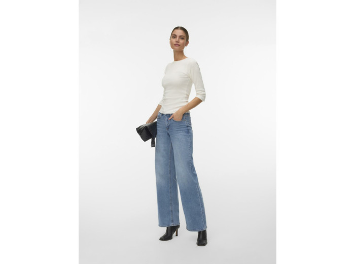 Tight Fit Boat Neck 3/4 Sleeves (3/4)