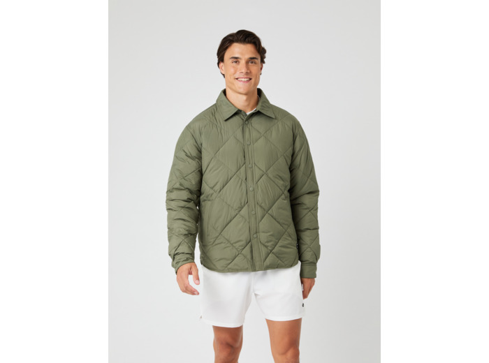 CENTRE QUILTED OVERSHIRT