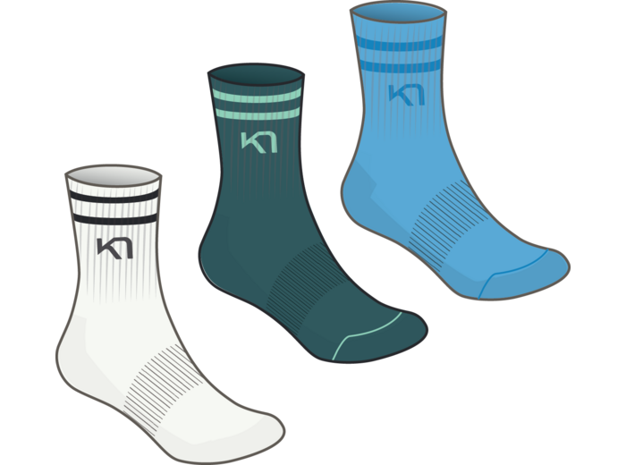 KT Crew Sock 3-pack