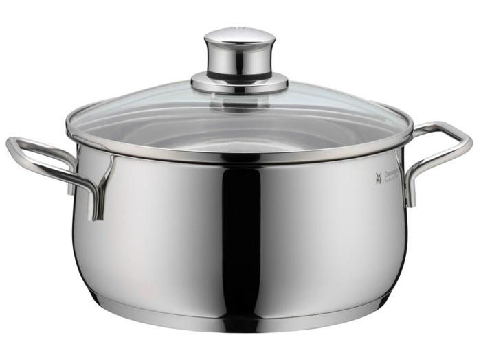 Diadem Plus low casserole 20 cm w.lid