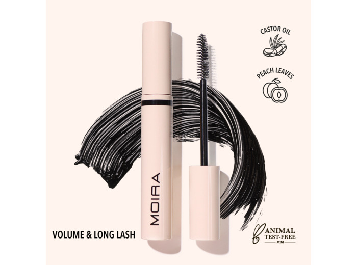 MOIRA Volume & Long Lash Mascara 001
