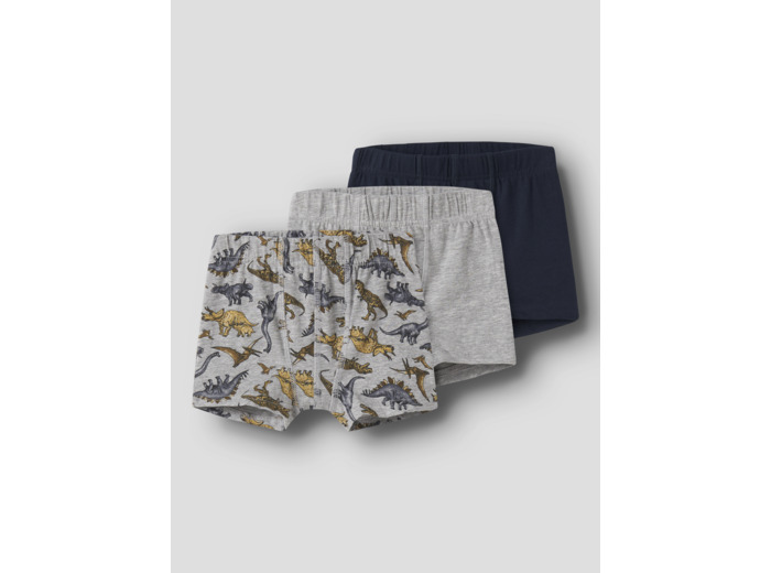 NMMPTIGHTS 3P GREY MELANGE DINO INJ