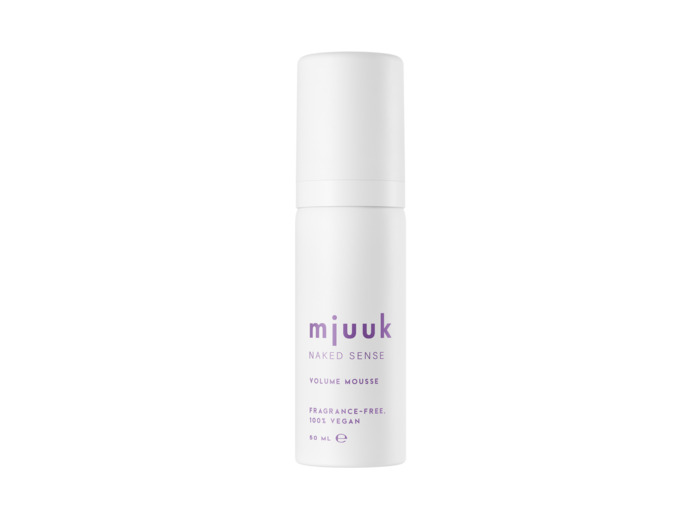 MJUUK NAKED SENSE FRAGRANCE-FREE VOLUME MOUSSE 50ML