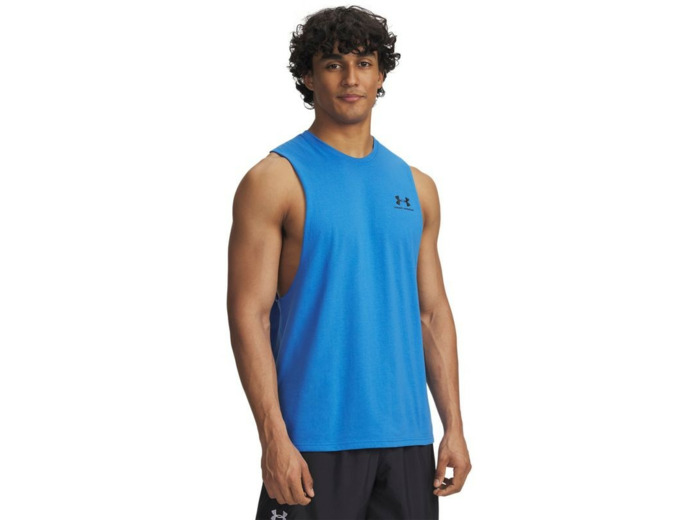 Men's UA Left Chest Cut Off Tank