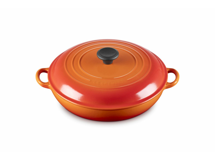 Shallow Cast Iron Casserole