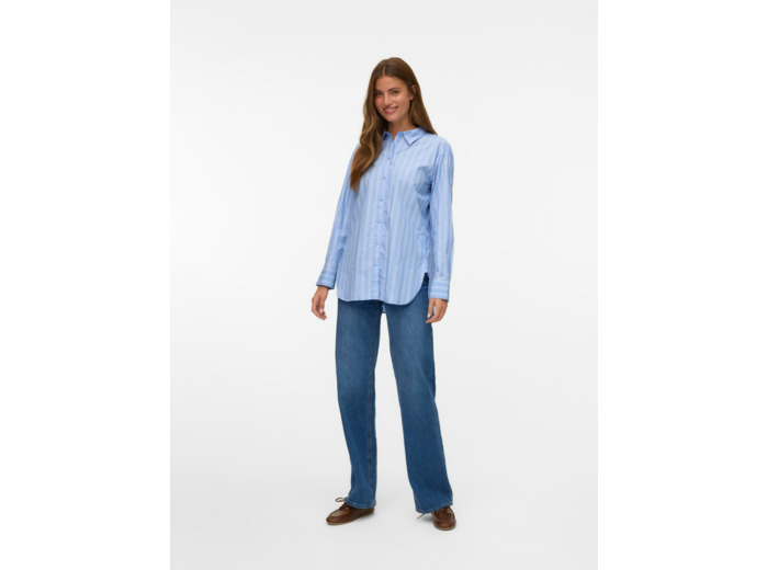 Loose Fit Shirt Collar Long Sleeves (L/S)