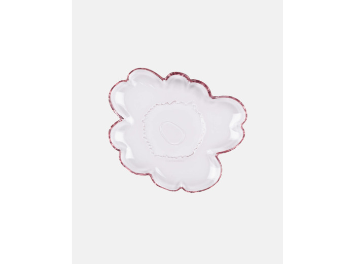 B-laatuinen Unikko lasilautanen 20 cm