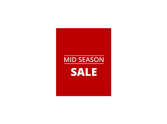 Mid Season Sale up to 50% off