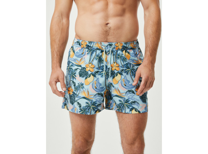 BORG PRINT SWIM SHORTS