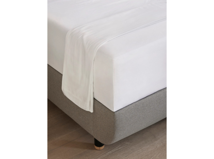 TEMPUR Luxe Cotton Sateen Fitted Bed Sheet 80x200x40cm