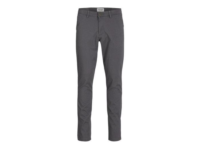 Grey regular fit chinos