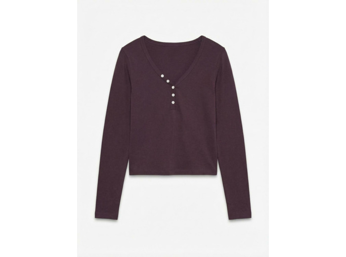 Tight Fit V-Neck Long Sleeves (L/S)