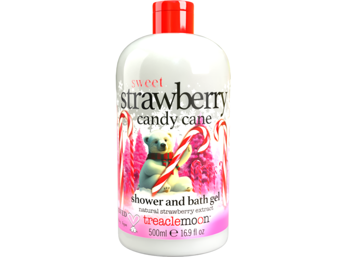Treaclemoon Strawberry Candy Cane Shower Gel 500ml