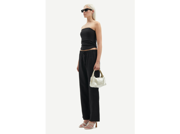 SAMSØE SAMSØE Hoys String Linen Trousers
