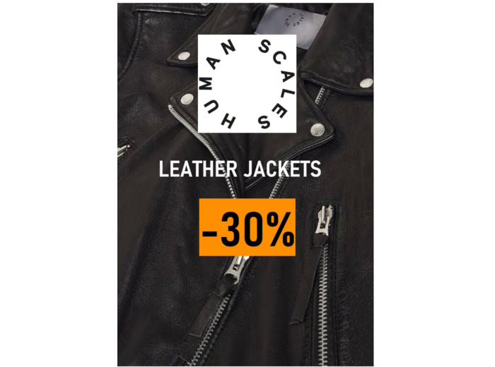 All Leather Jackets 30% Off Outlet Prices!