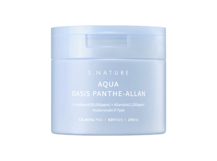 S.NATURE AQUA OASIS PANTHE-ALLAN CALMING PAD 190ml / 60pcs
