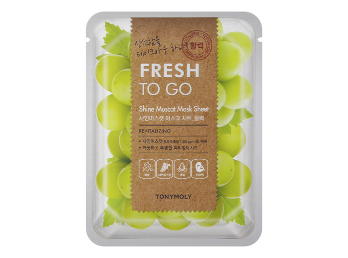 Tonymoly Fresh To Go Shine Muscat Mask Sheet