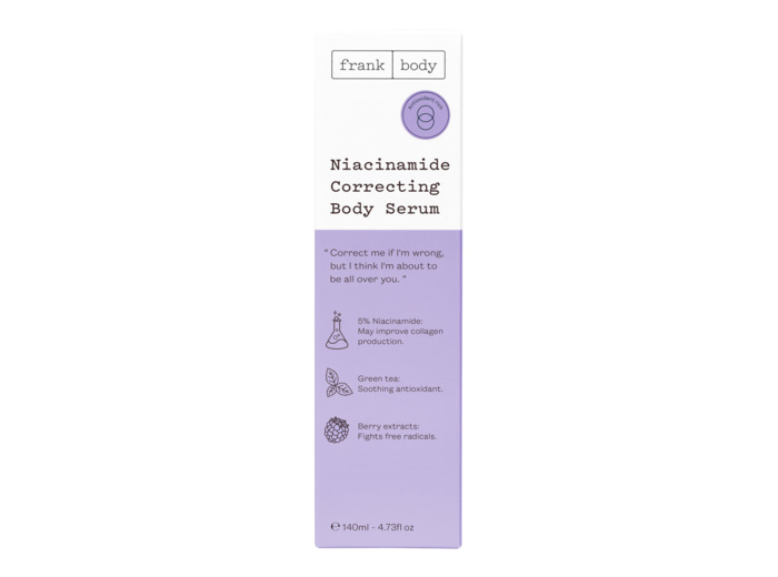 Frank Body Niacinamide Correcting Body Serum 140ml