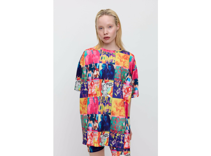 Nylon Oversized T-shirt