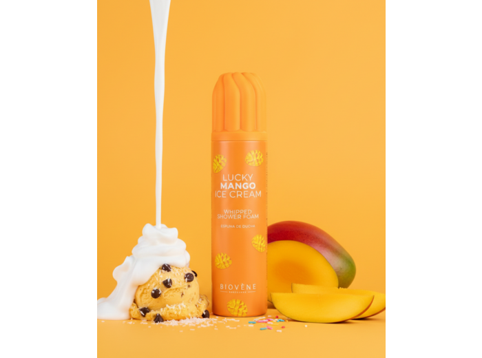 Biovène LUCKY MANGO ICE CREAM Whipped Shower Foam