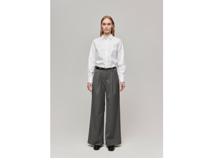 tasha trousers grey melange