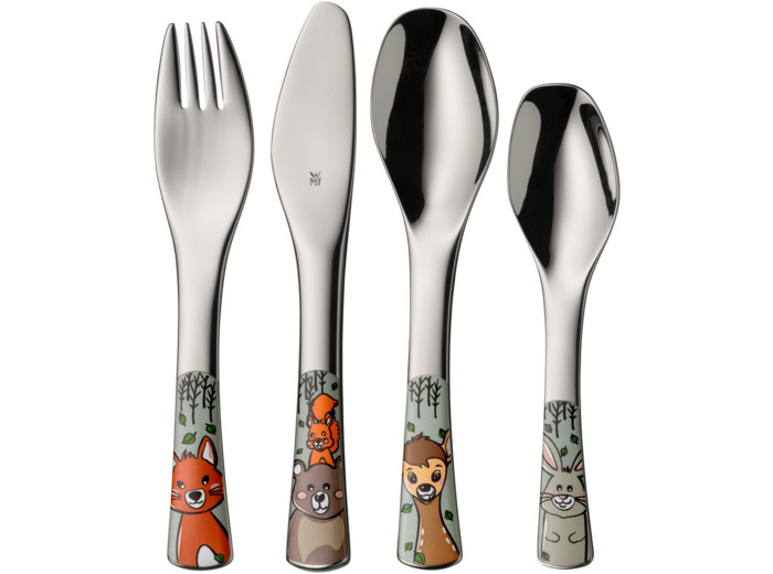 Forest Friends, Kids Cutlery Set, 4pcs